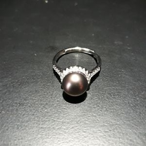 Natural Tahitian Pearl Ring Z10